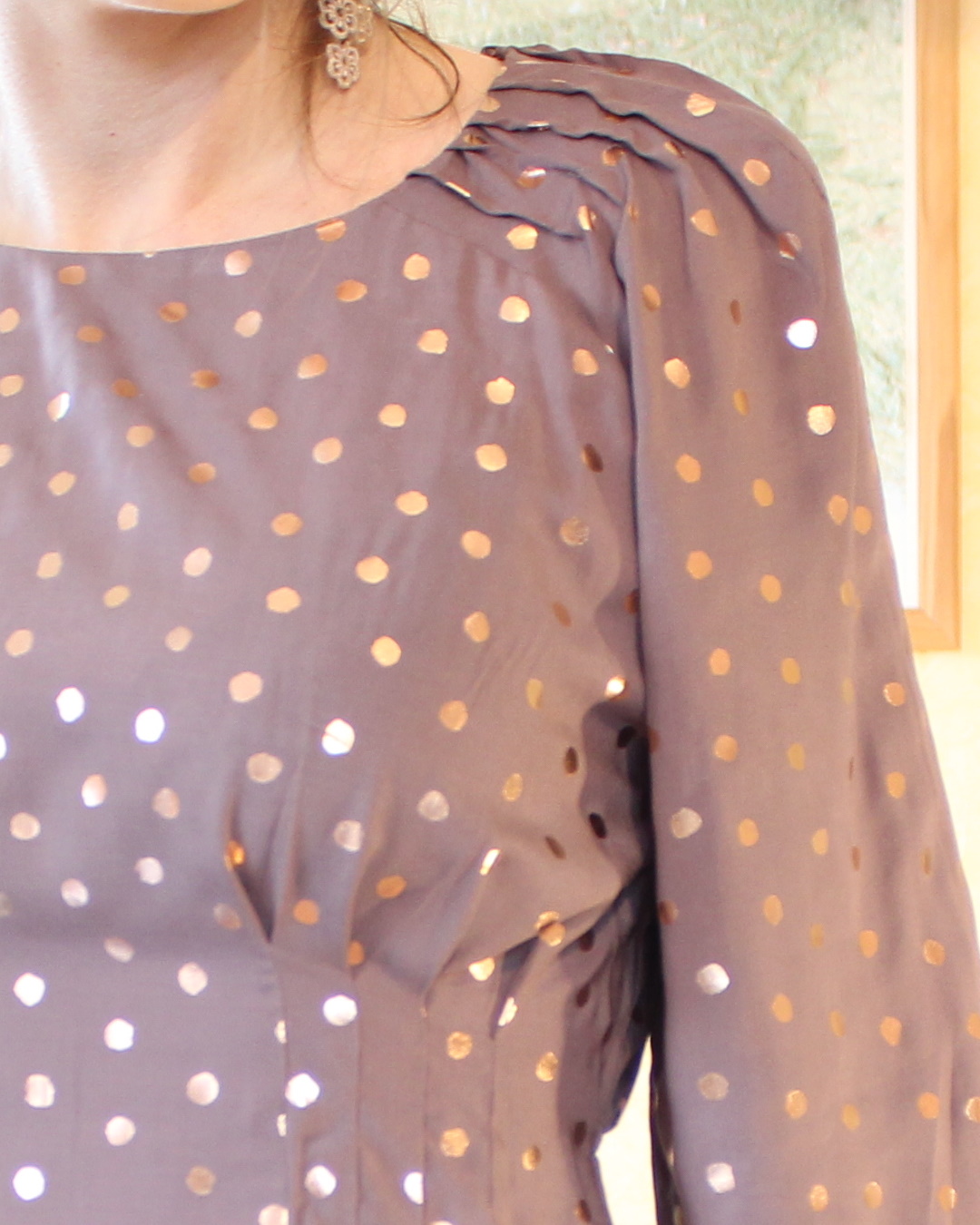 La sirène corsetée - blouse confetti