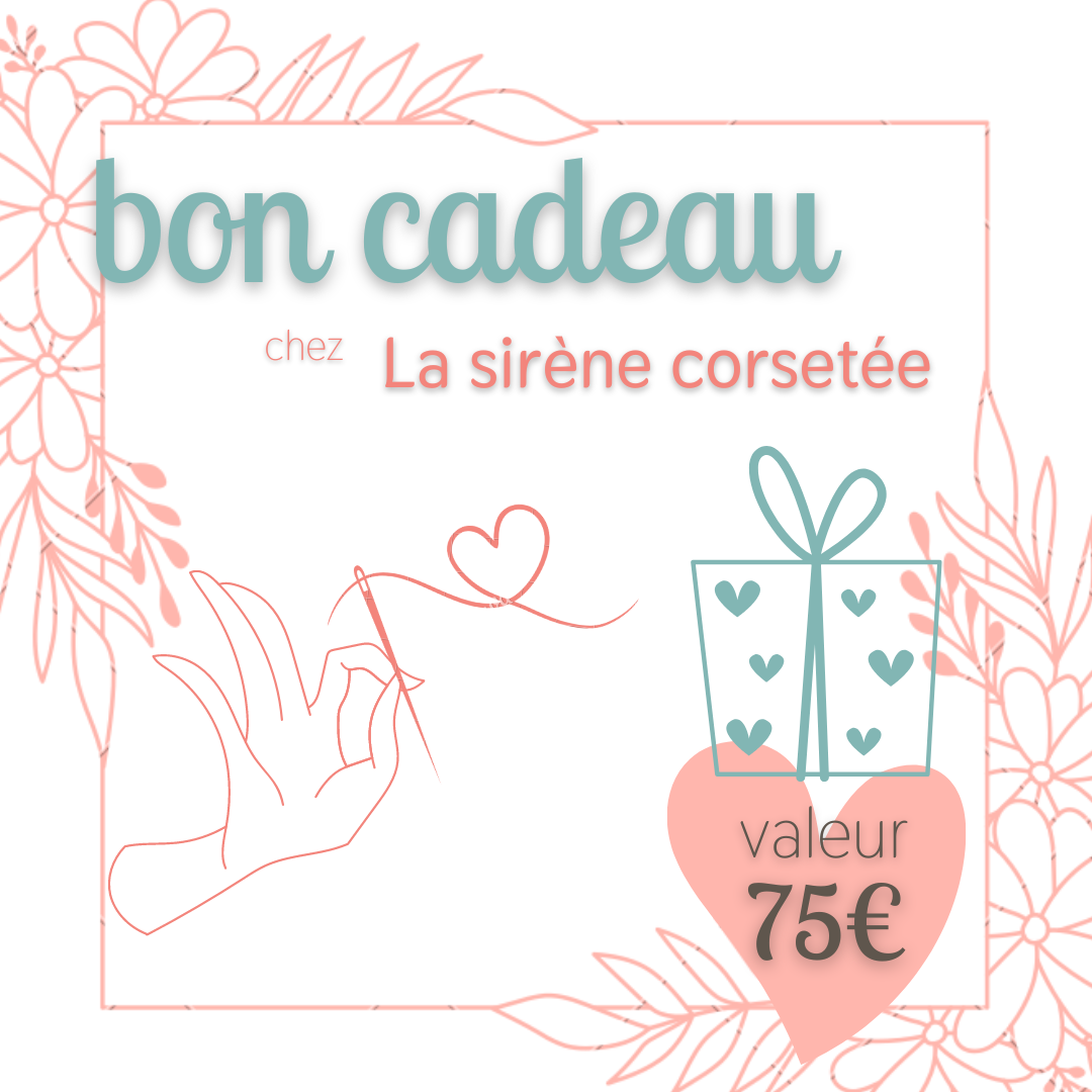 Bon cadeau La sirène corsetée