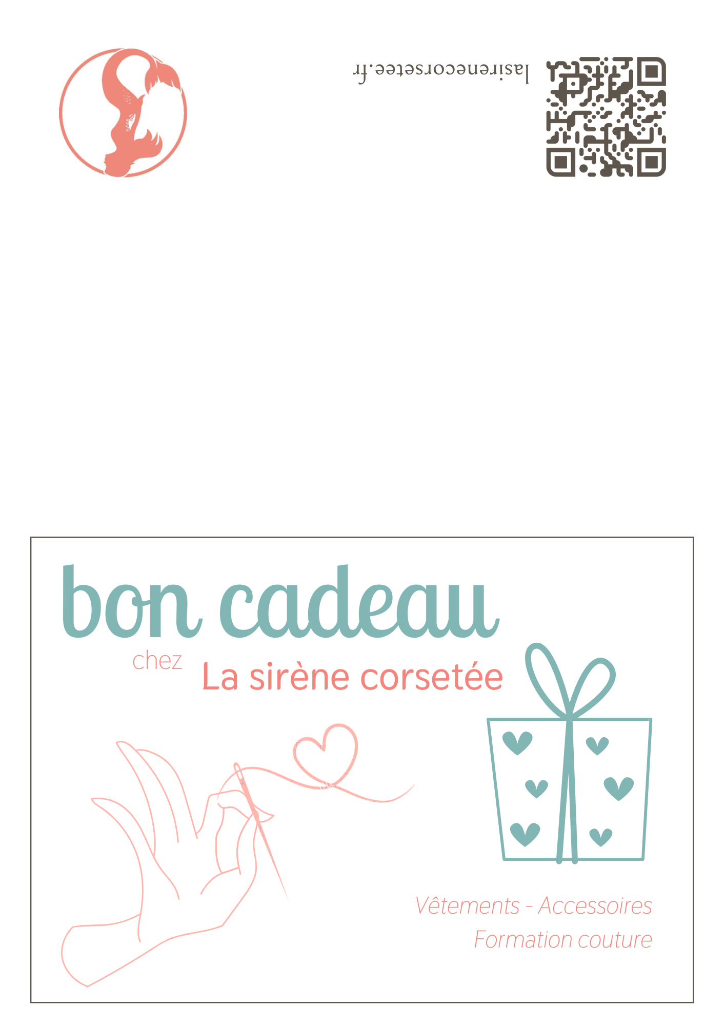 Bon cadeau La sirène corsetée