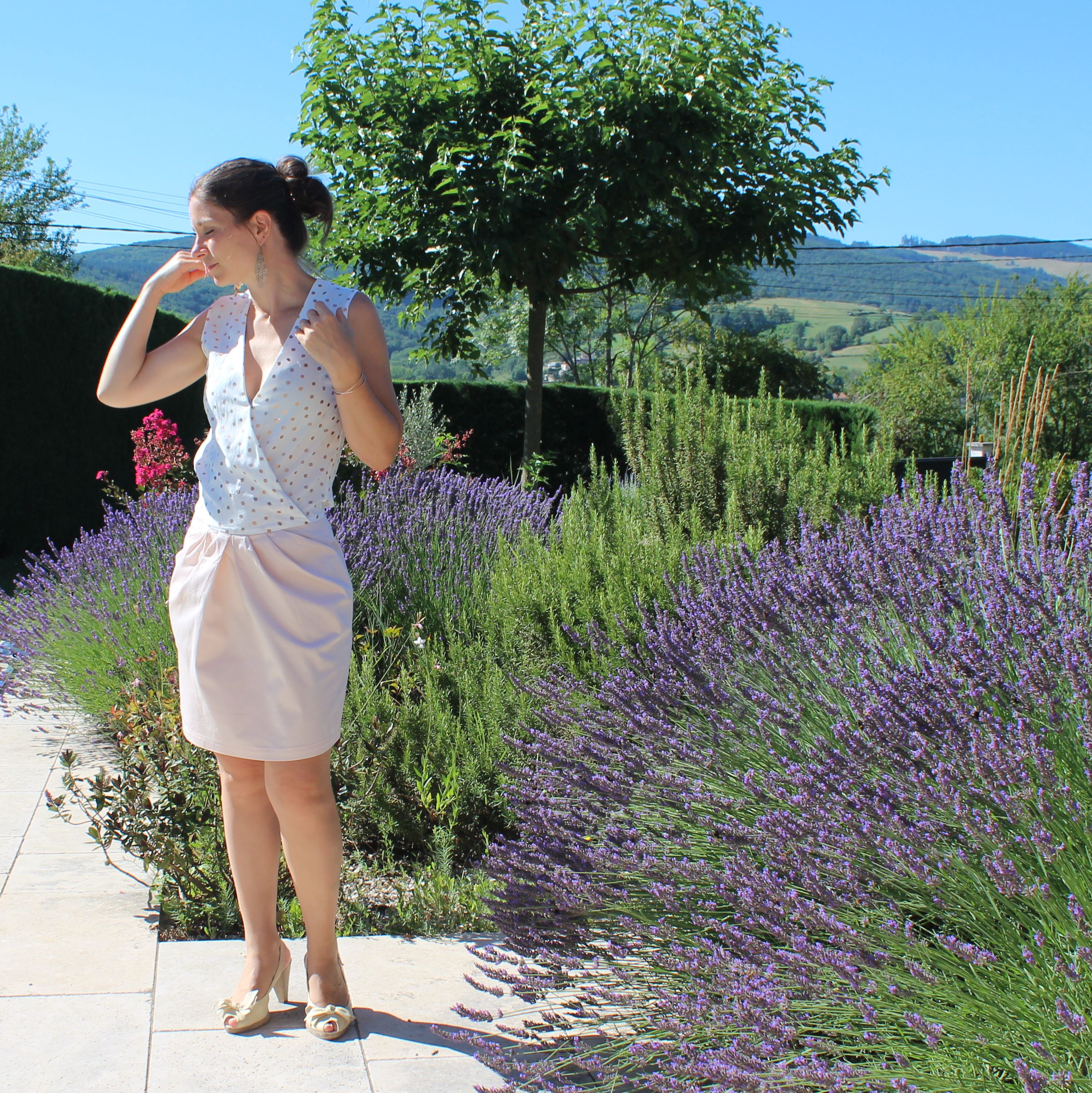 Robe vitrail La sirène corsetée