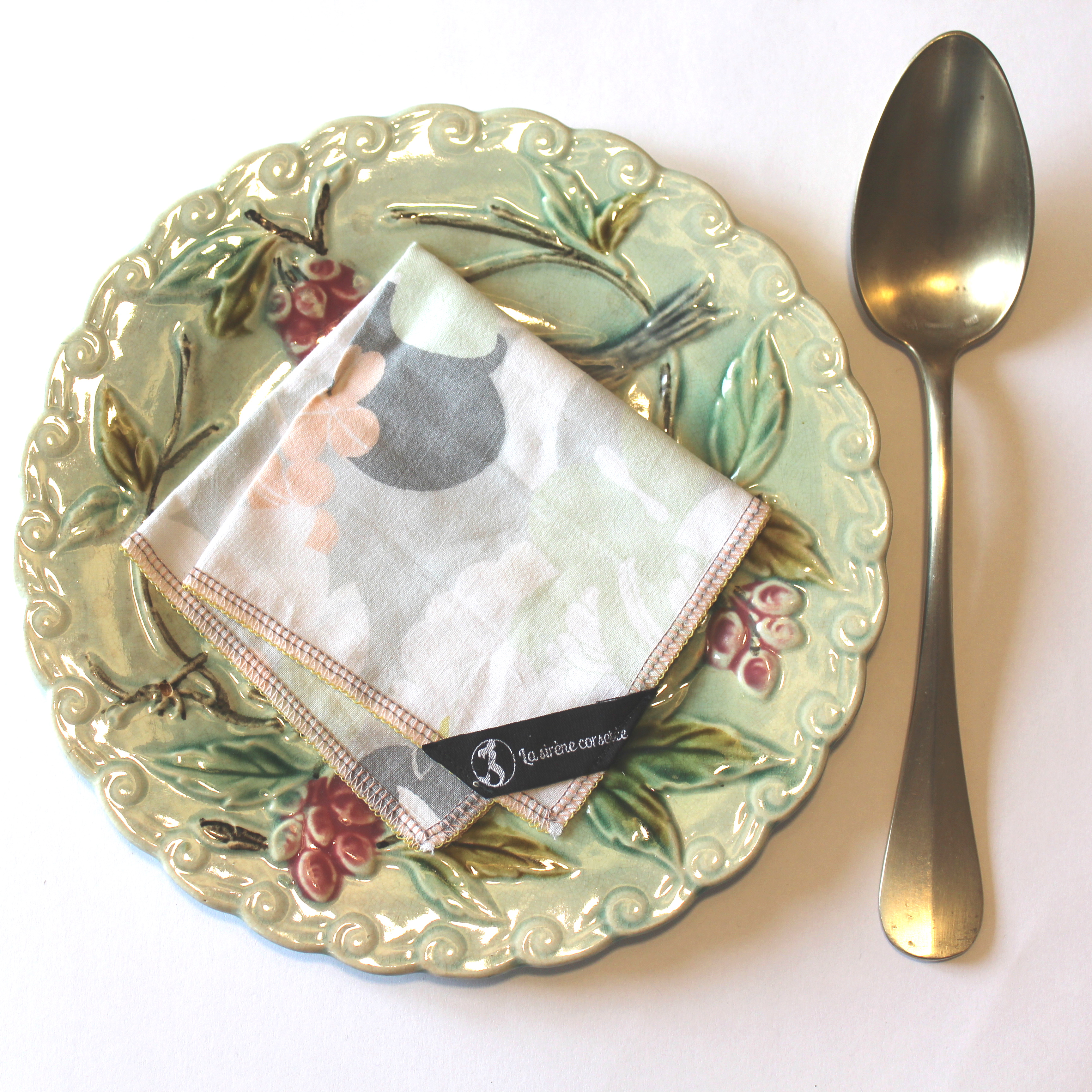 Serviettes invités - la sirène corsetée