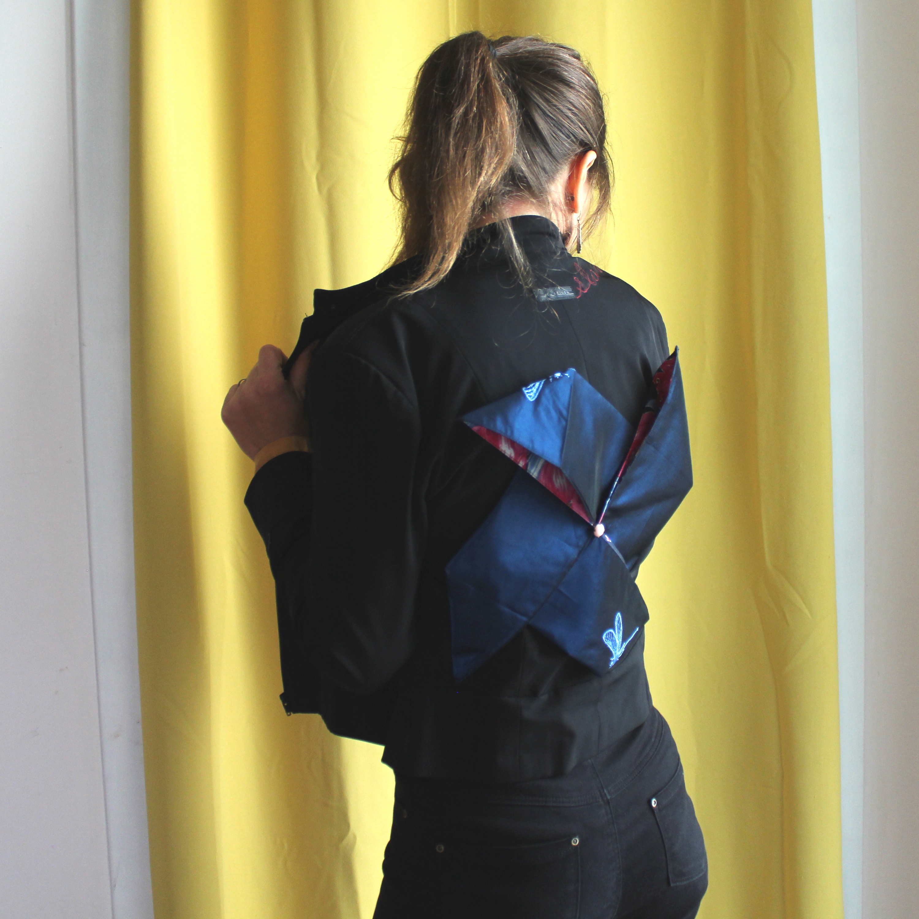 La sirène corsetée - veste origami