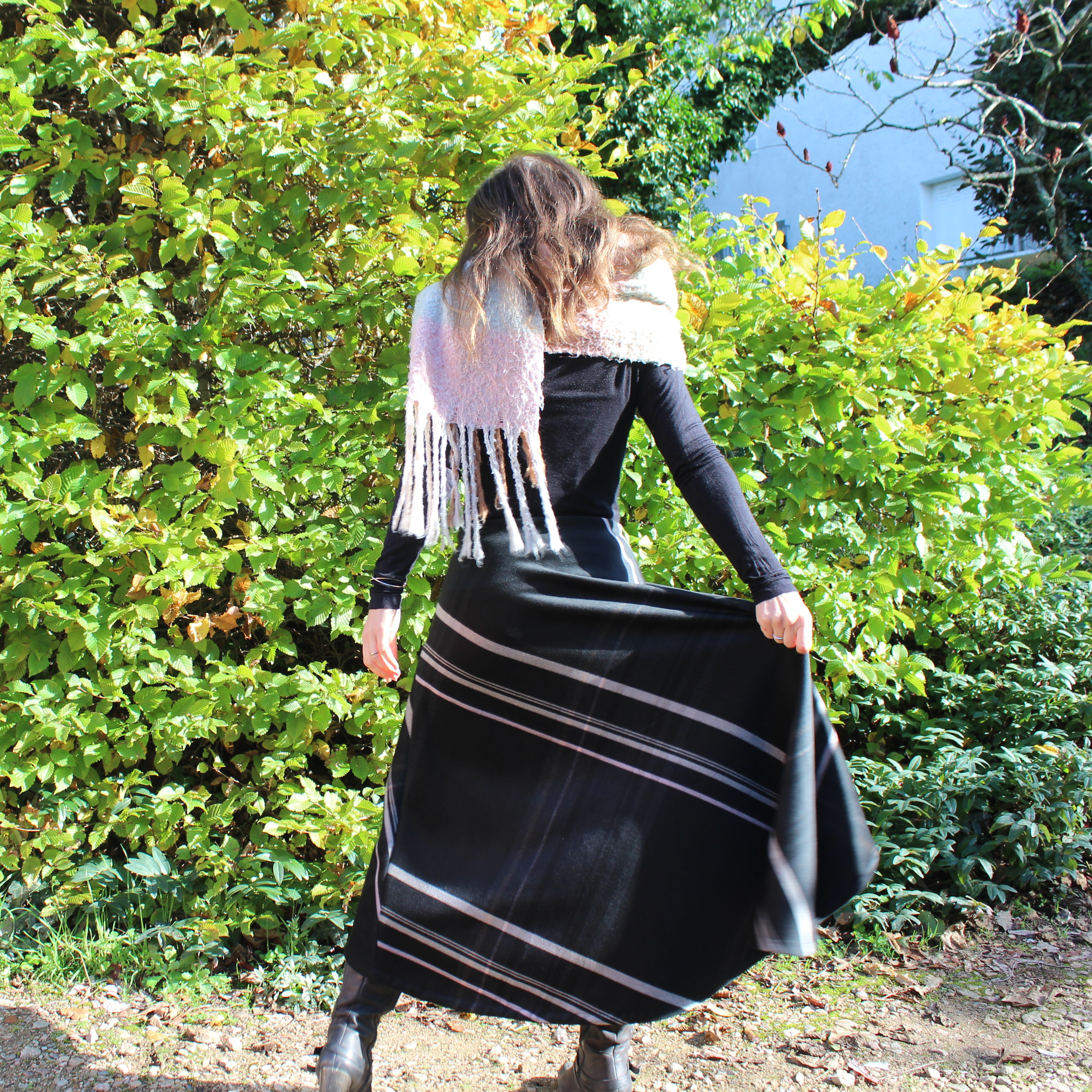 Jupe carbone | couture | la sirène corsetée