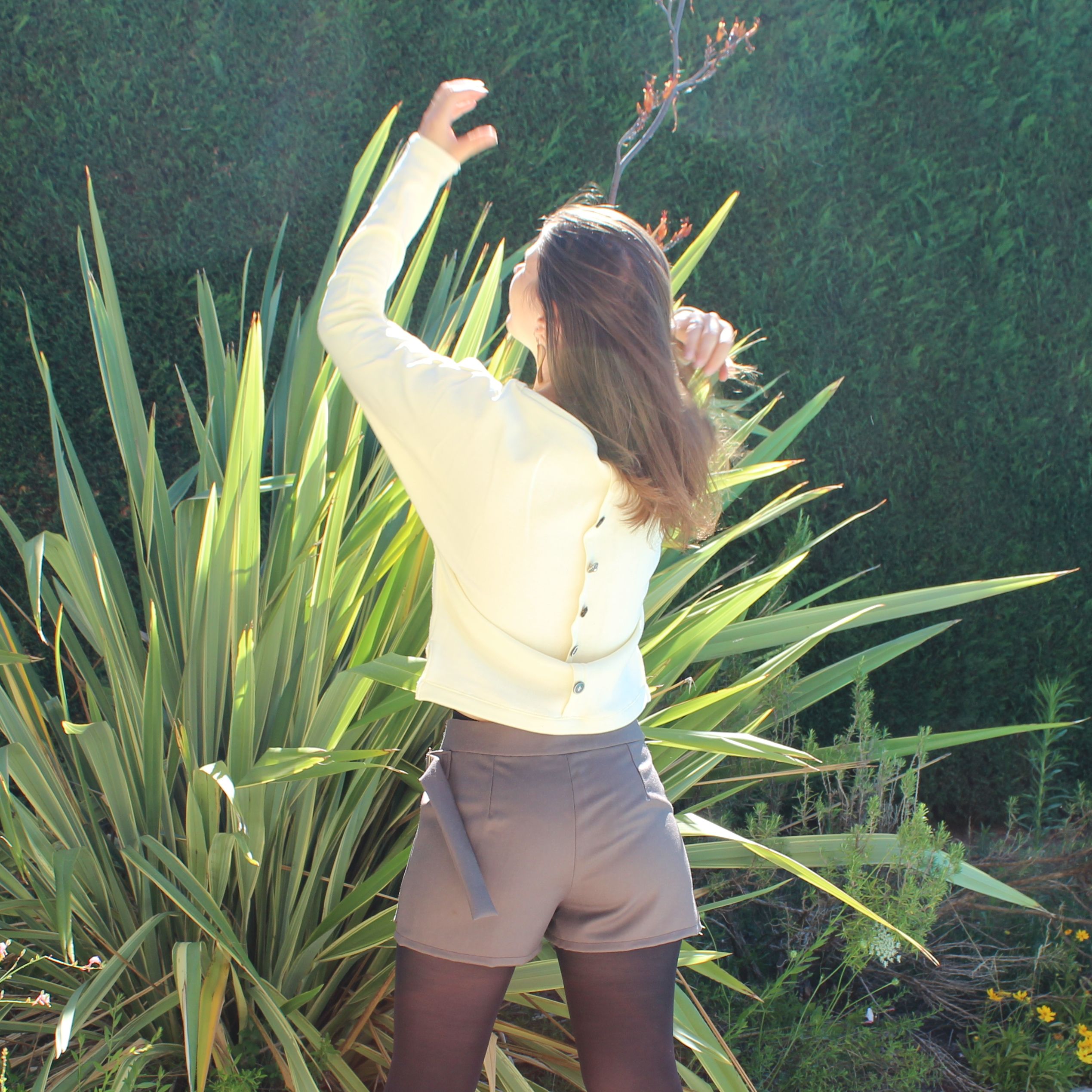 Sweat vergé La sirène corsetée