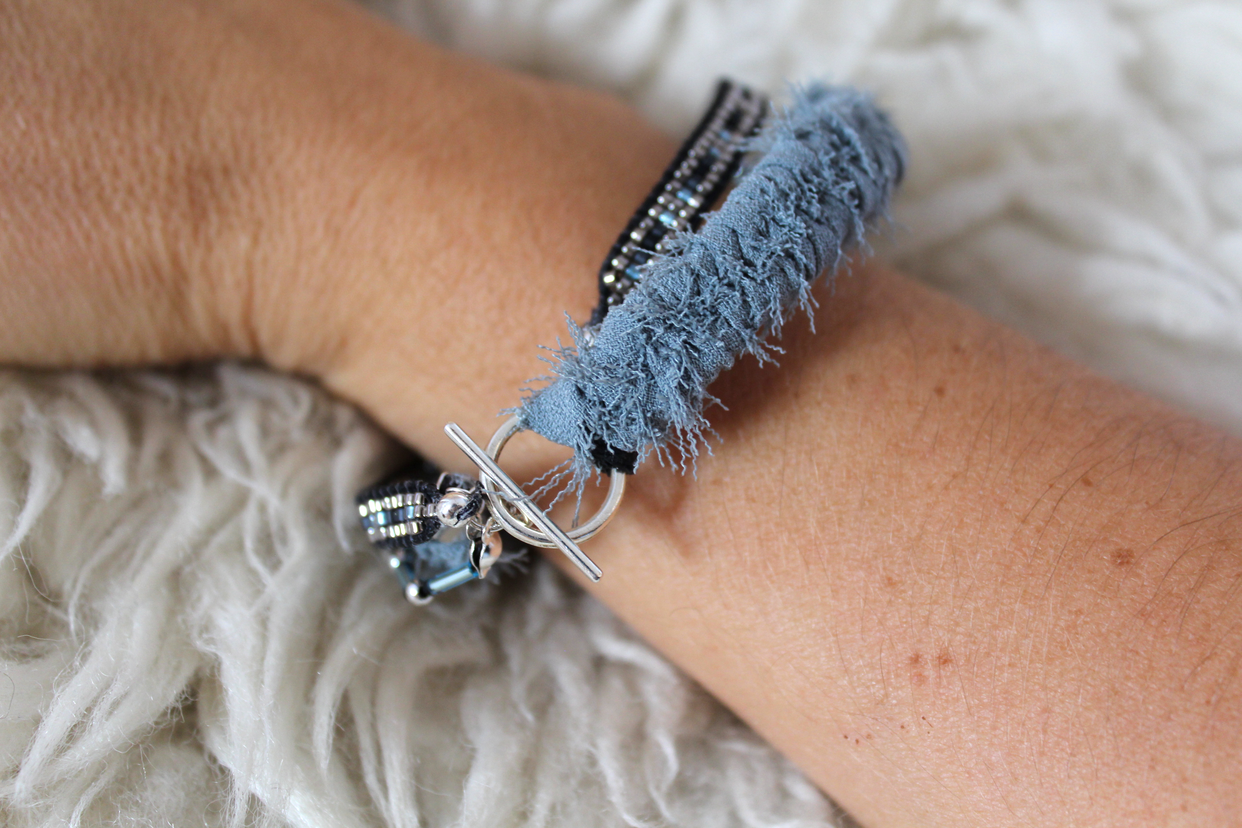Bracelet miroir La sirène corsetée