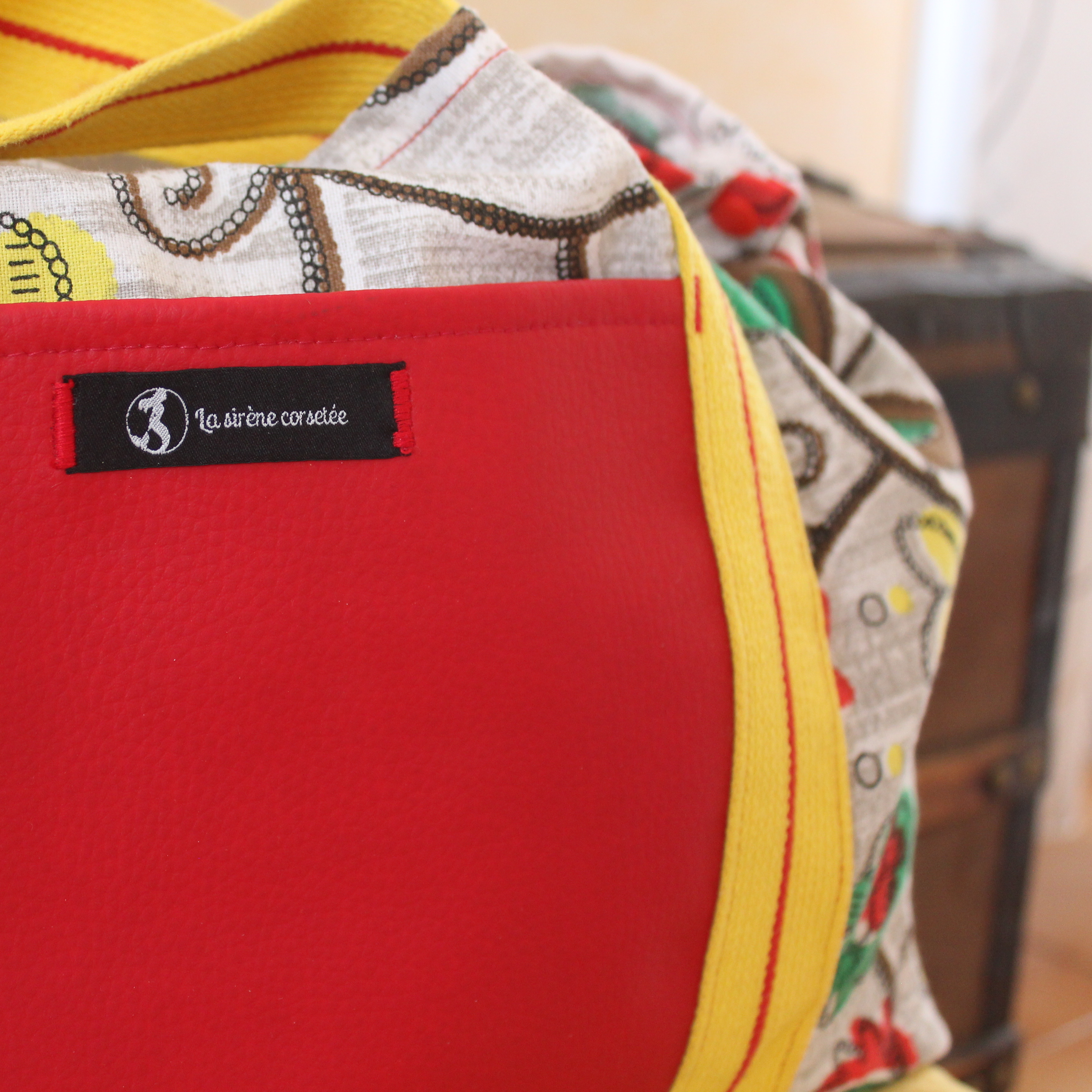 sac voyage - La sirène corsetée