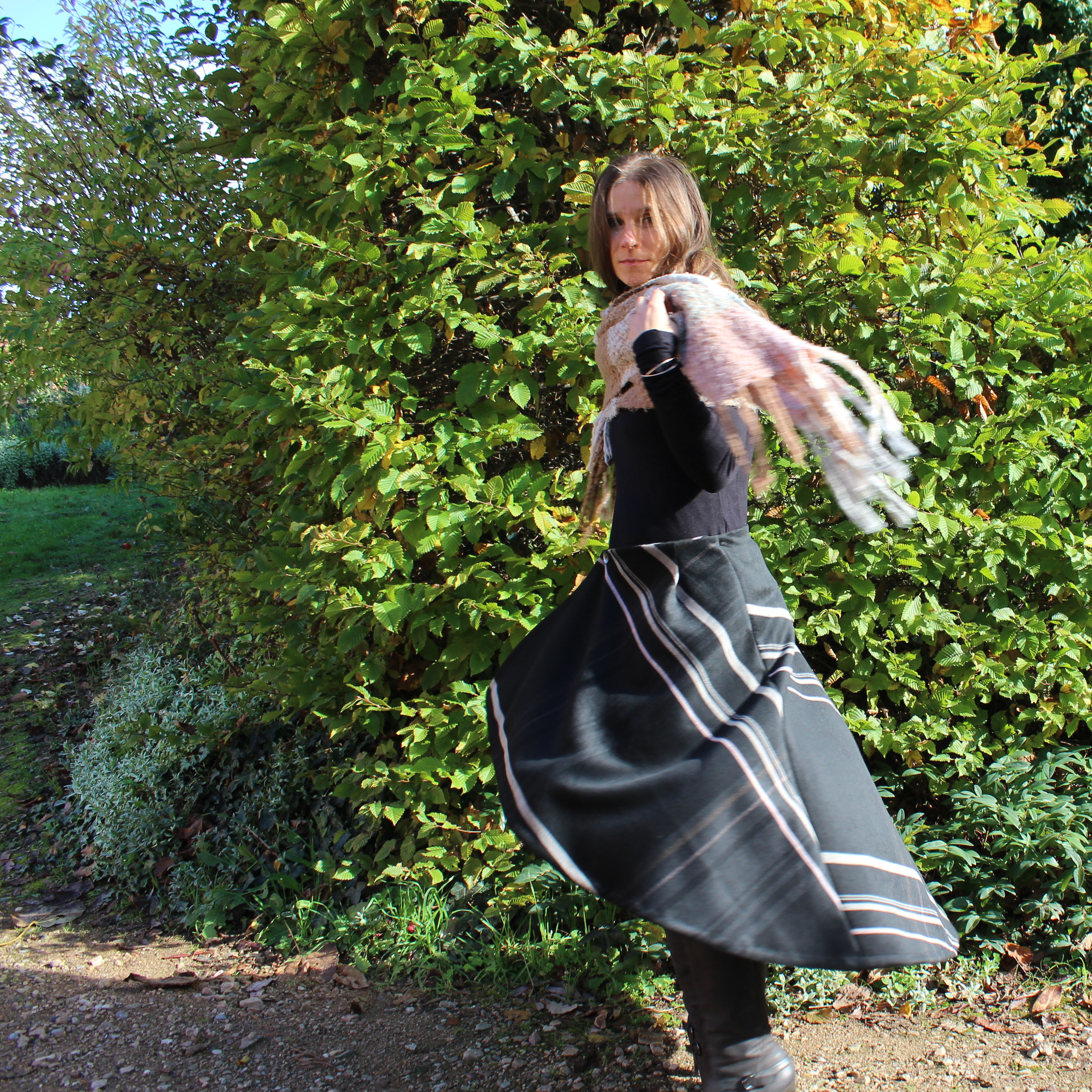 Jupe carbone | couture | la sirène corsetée