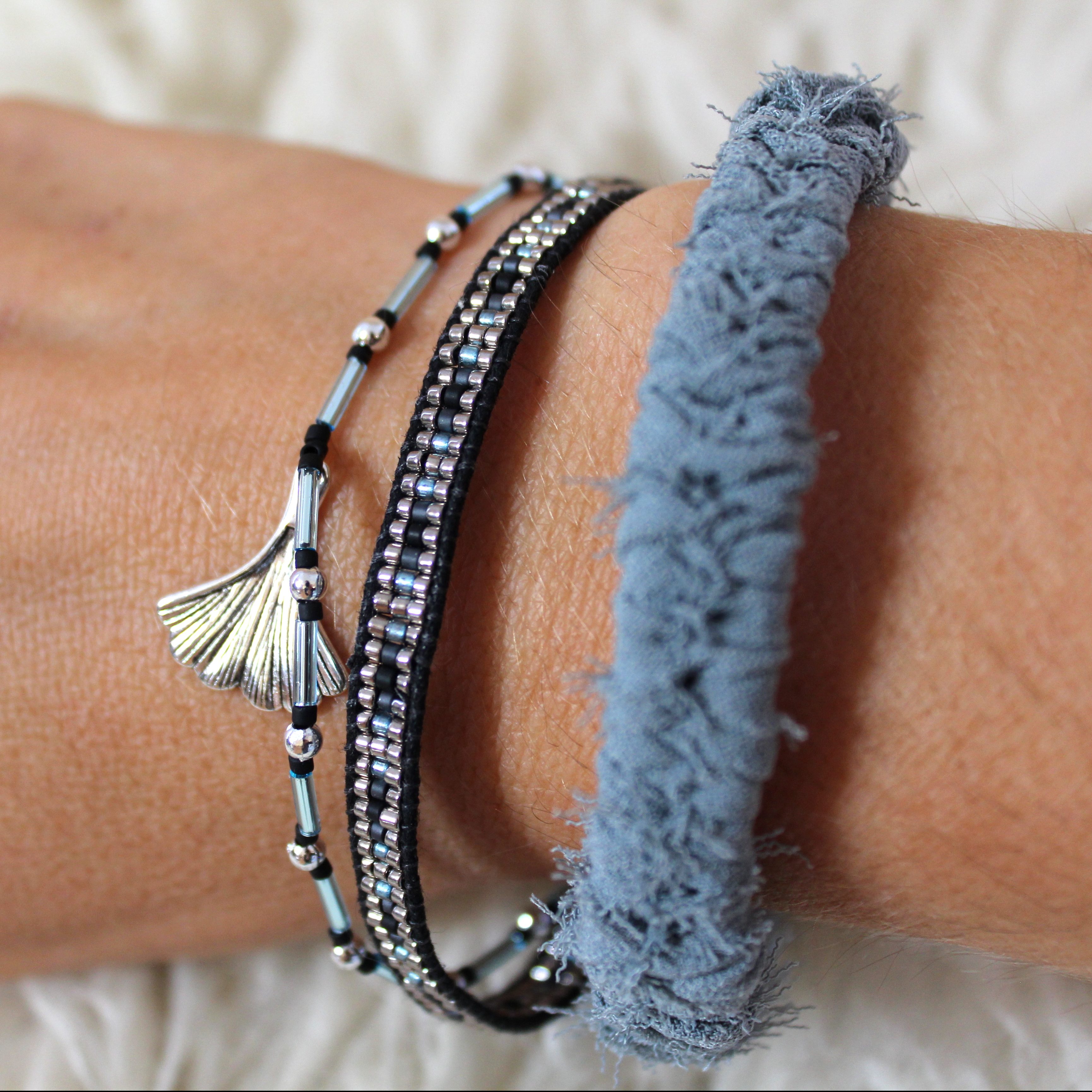 Bracelet miroir La sirène corsetée