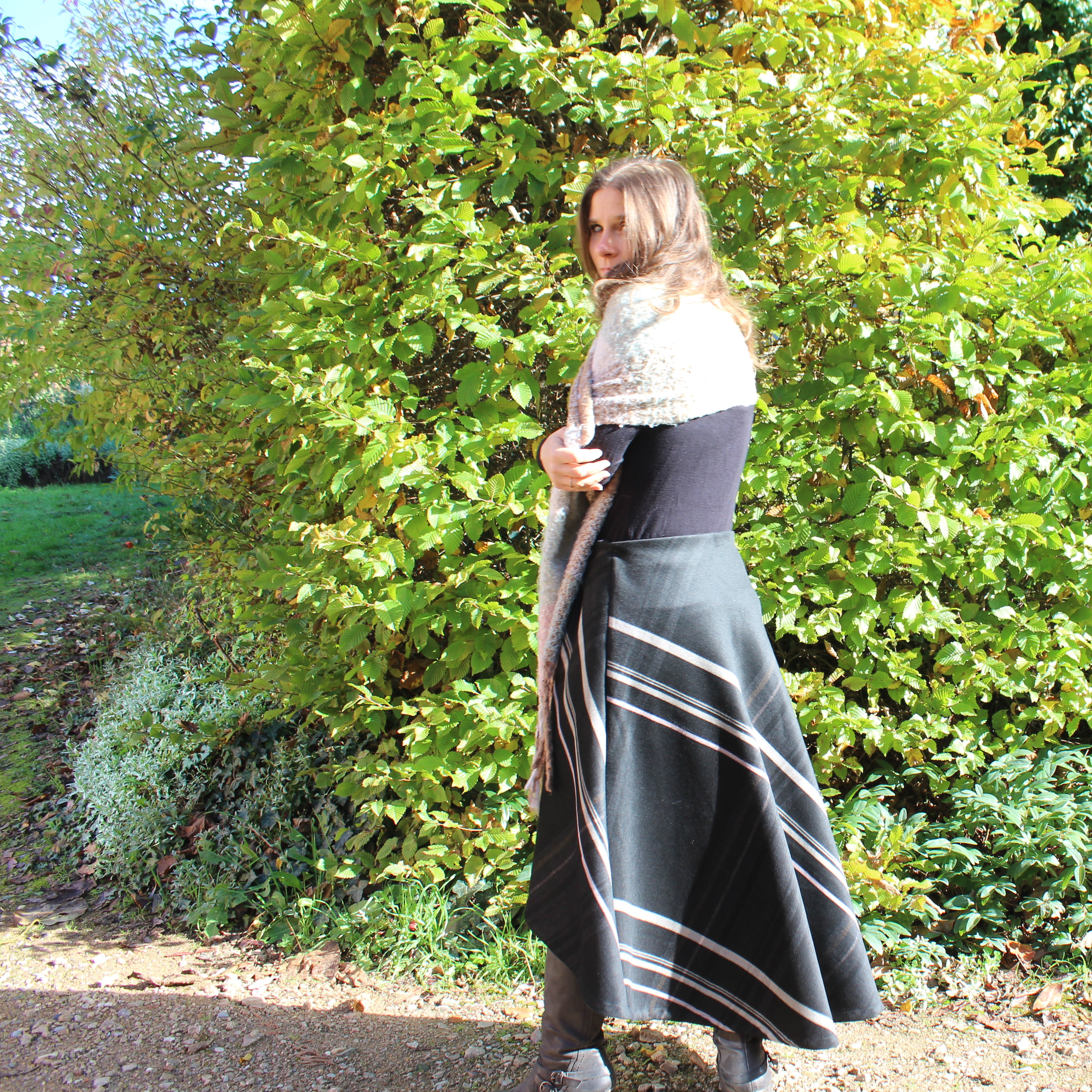 Jupe carbone | couture | la sirène corsetée